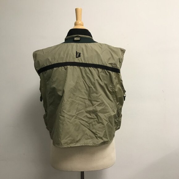 River Run Utility Vest sleeveless zip pockets L - Picture 4 of 8